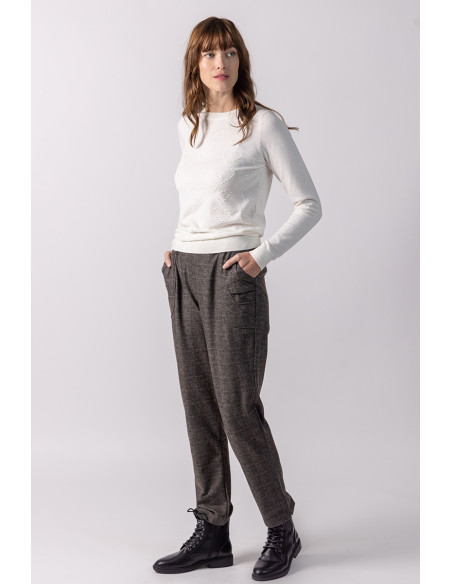 Pull femme ras de cou Magasins Bleus