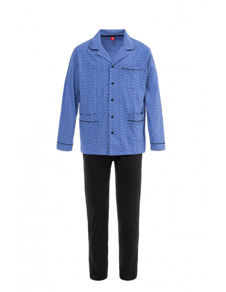 Pyjama homme manches longues Magasins Bleus