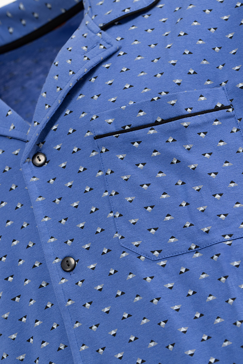 Pyjama homme manches longues Magasins Bleus