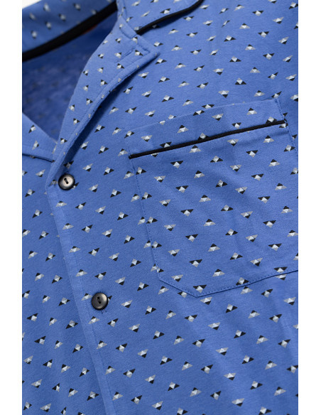 Pyjama homme manches longues Magasins Bleus