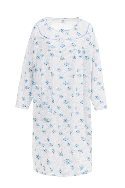 Chemise de nuit manches longues Magasins Bleus 2