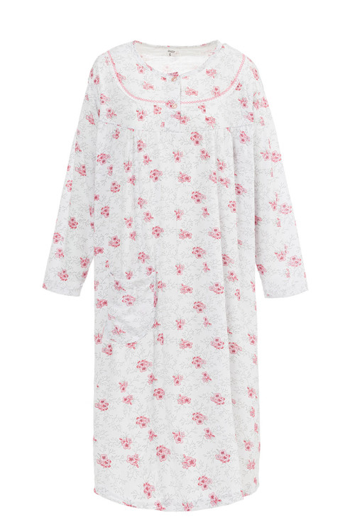 CHEMISE DE NUIT M/L - LONGUE - IMPRIMEE - 1 Monsieur Solfin | Fabriqué en France 2