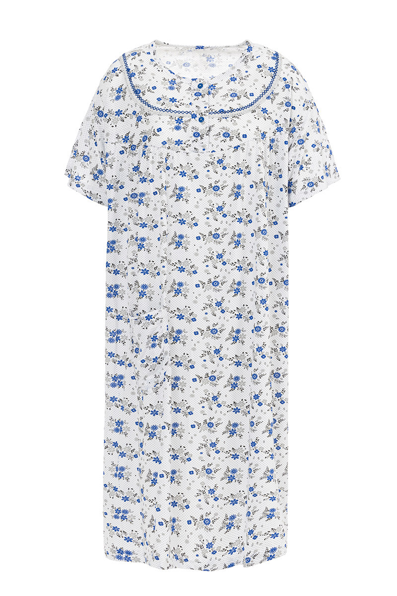 Chemise de nuit manches courtes Magasins Bleus