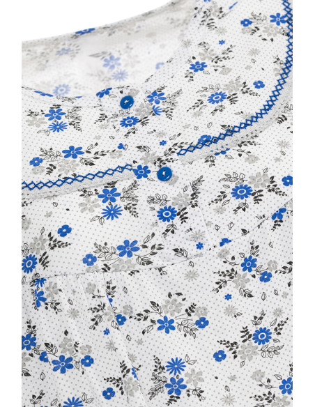 Chemise de nuit manches courtes Magasins Bleus