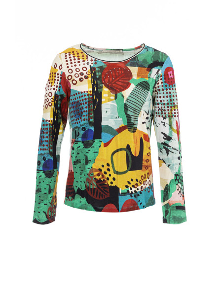 Tee-shirt imprimé Magasins Bleus