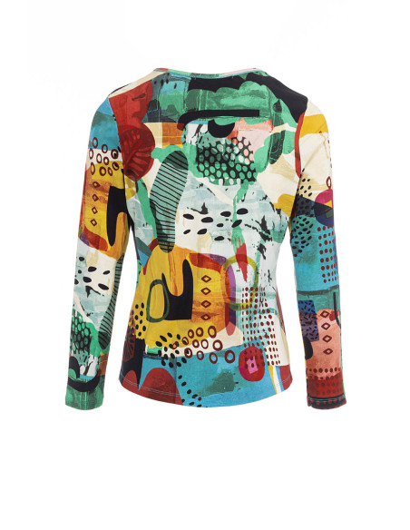 Tee-shirt imprimé Magasins Bleus