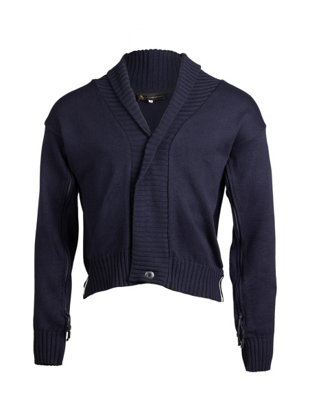 Gilet col châle Magasins Bleus