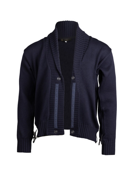 Gilet col châle Magasins Bleus