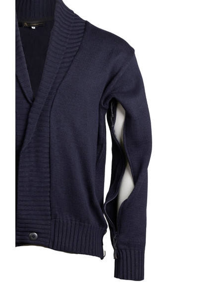 Gilet col châle Magasins Bleus