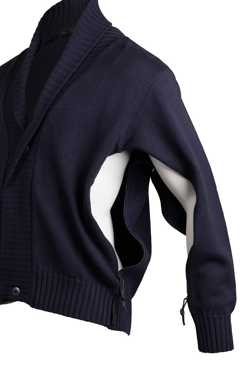 Gilet col châle Magasins Bleus