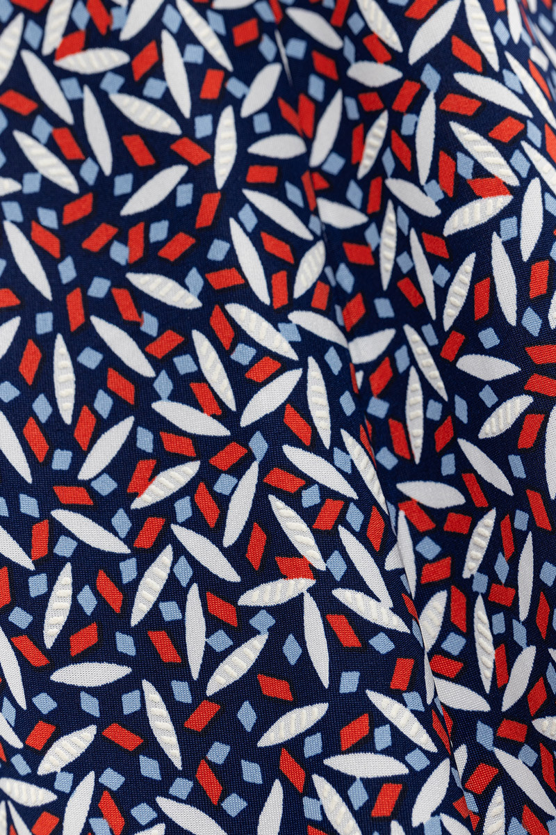 Jupe midi ample imprimée Magasins Bleus