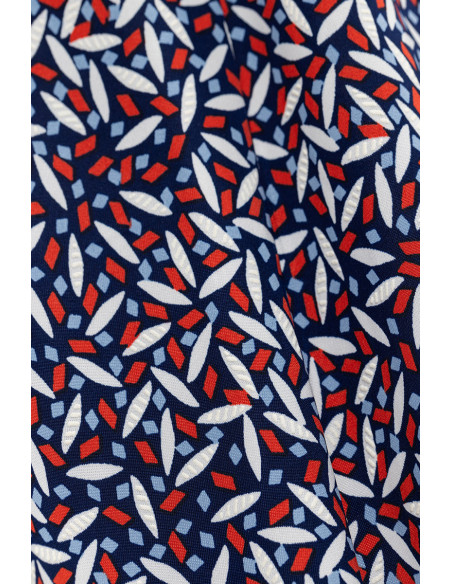 Jupe midi ample imprimée Magasins Bleus