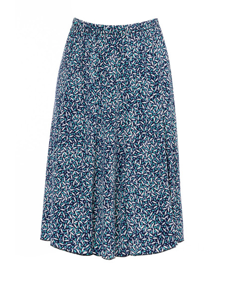 Jupe midi ample imprimée Magasins Bleus