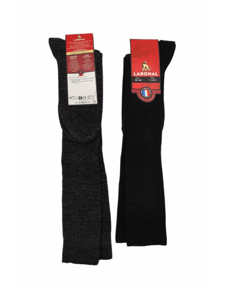 Lot de 2 mi-bas sans élastique Magasins Bleus