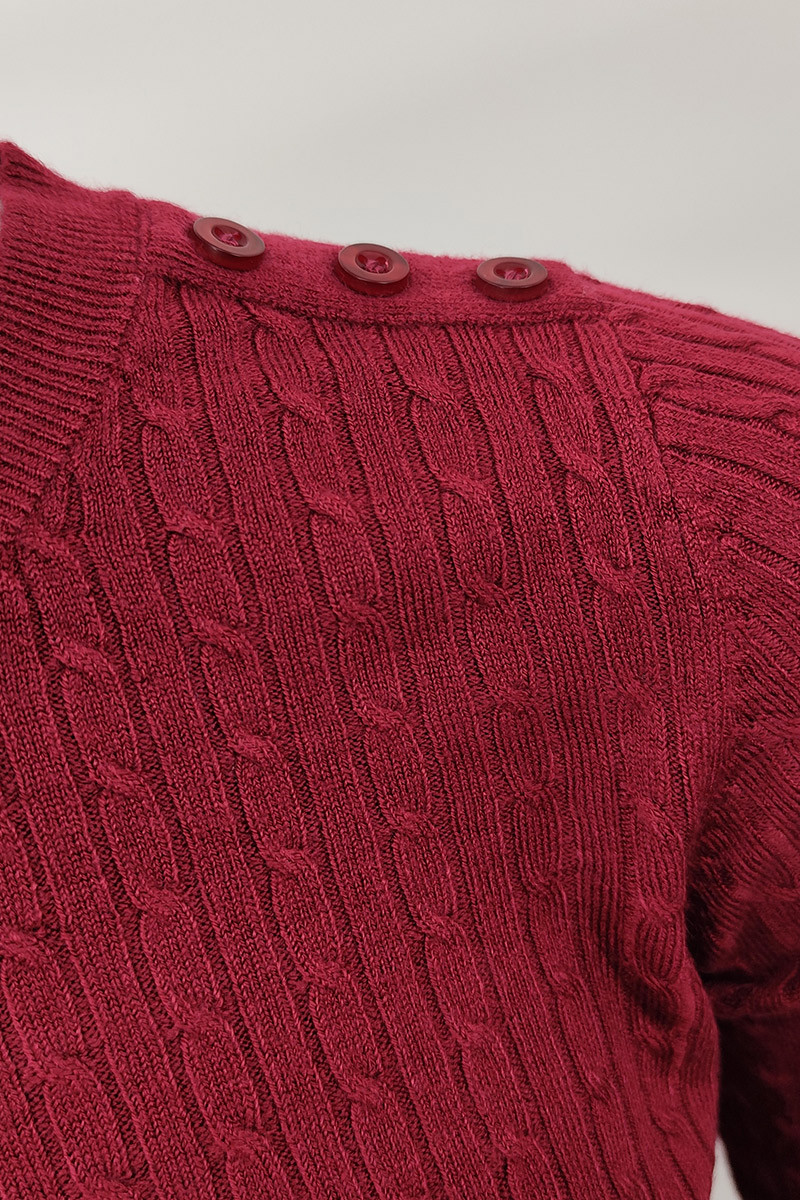 Pull ras de cou Cantor Magasins Bleus