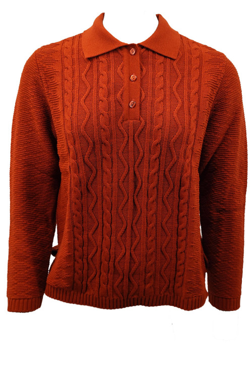 Pull col polo Magasins Bleus 2