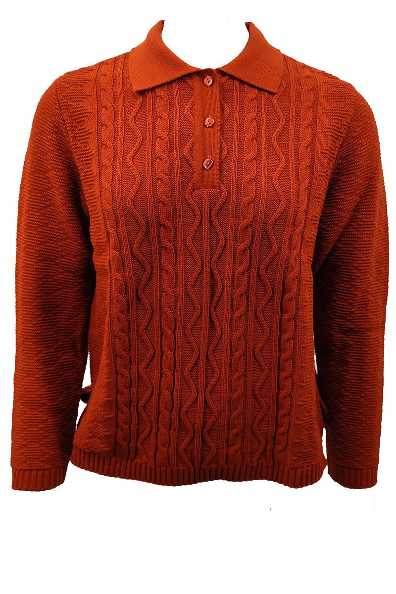 Pull col polo Magasins Bleus