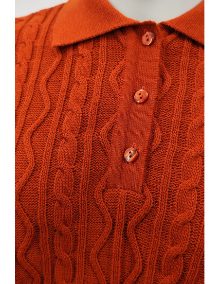 Pull col polo Magasins Bleus