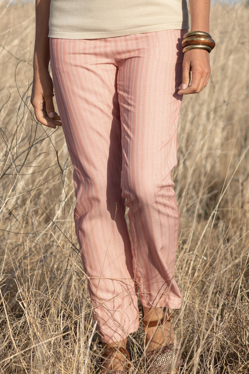 Pantalon fluide à motifs Magasins Bleus