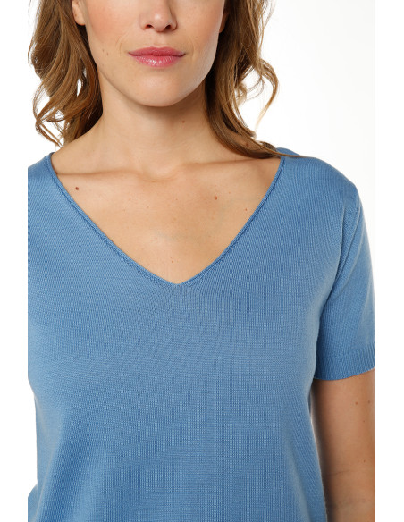 Pull manches courtes Magasins Bleus