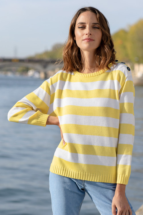 Pull marinière Magasins Bleus 2