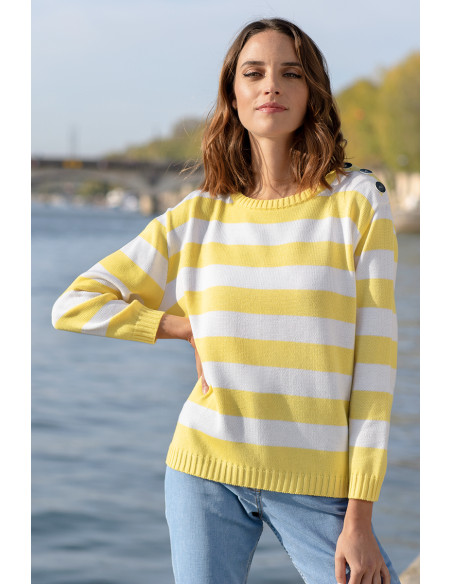 Pull marinière Magasins Bleus