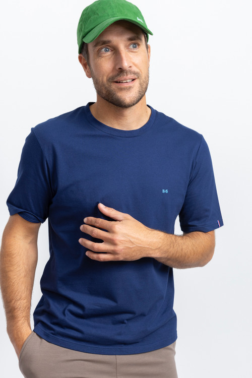Tee-shirt homme Magasins Bleus