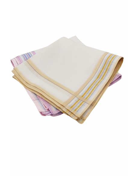 Lot de mouchoirs Magasins Bleus