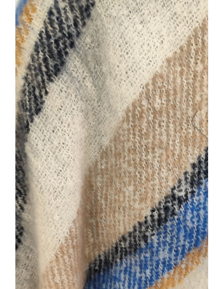 Poncho écossais Magasins Bleus