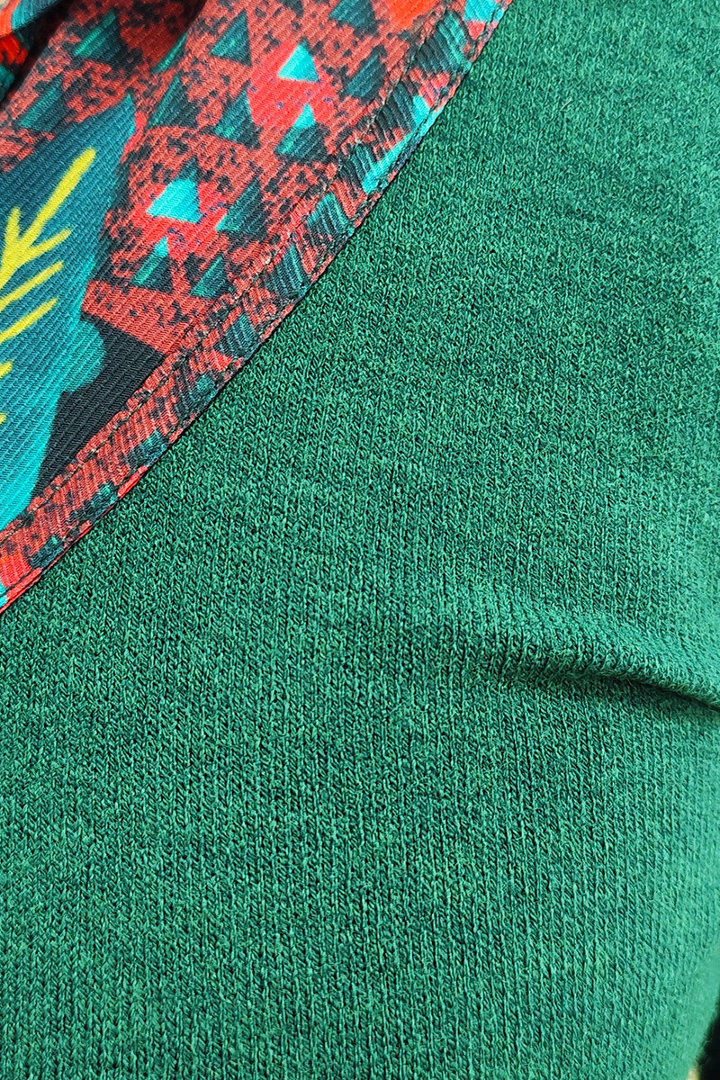 Tee-shirt effet pull + chemise Magasins Bleus Tee-shirt effet pull + chemise Magasins Bleus