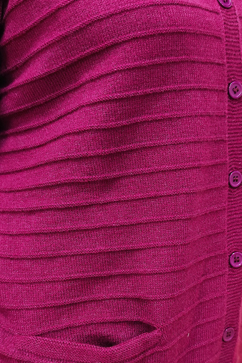 Gilet maille fantaisie Magasins Bleus