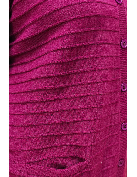 Gilet maille fantaisie Magasins Bleus