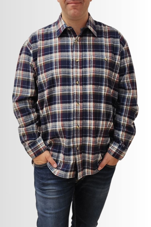 Chemise écossaise homme  - 1 2