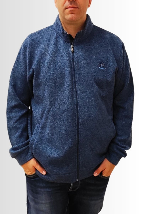 Gilet sweat zippé  - 1