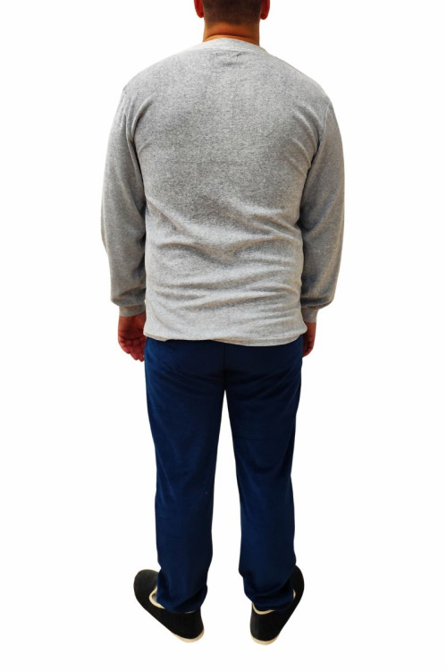 Pyjama velours homme Magasins Bleus 2