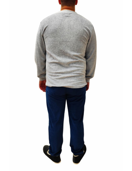 Pyjama velours homme Magasins Bleus