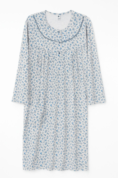 Chemise de nuit manches longues Magasins Bleus 2
