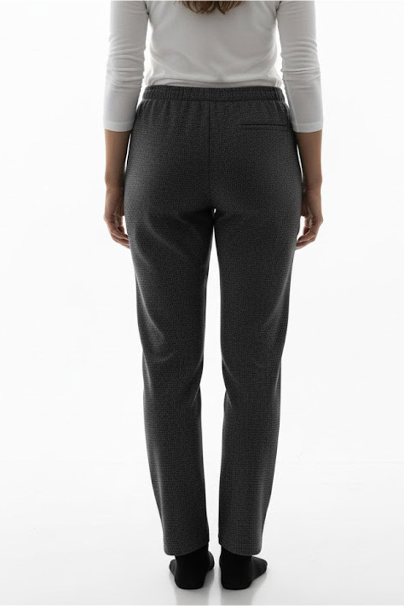 Pantalon tout élastique à carreaux Magasins Bleus