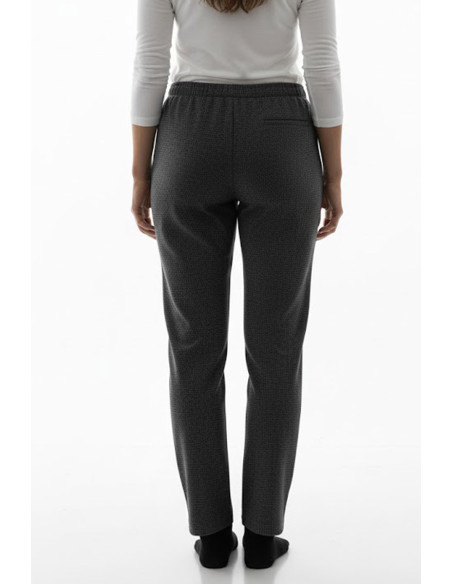 Pantalon tout élastique à carreaux Magasins Bleus