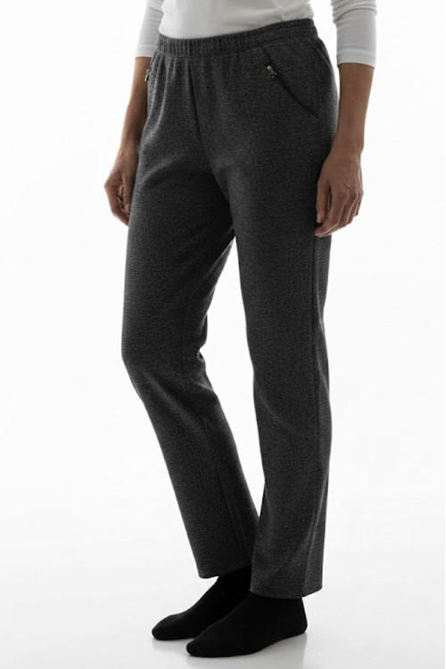 Pantalon tout élastique à carreaux Magasins Bleus