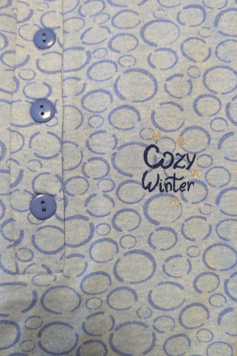 Chemise de nuit avec poignets Magasins Bleus